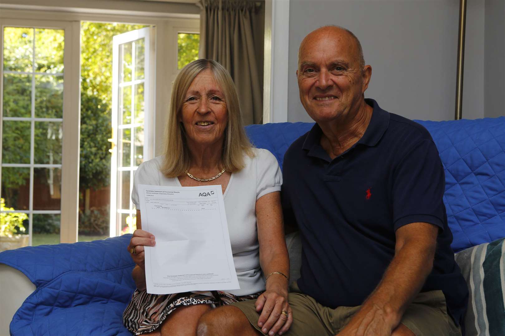 Jan Newton, 66, with husband Mark Newton.Picture Andy Jones