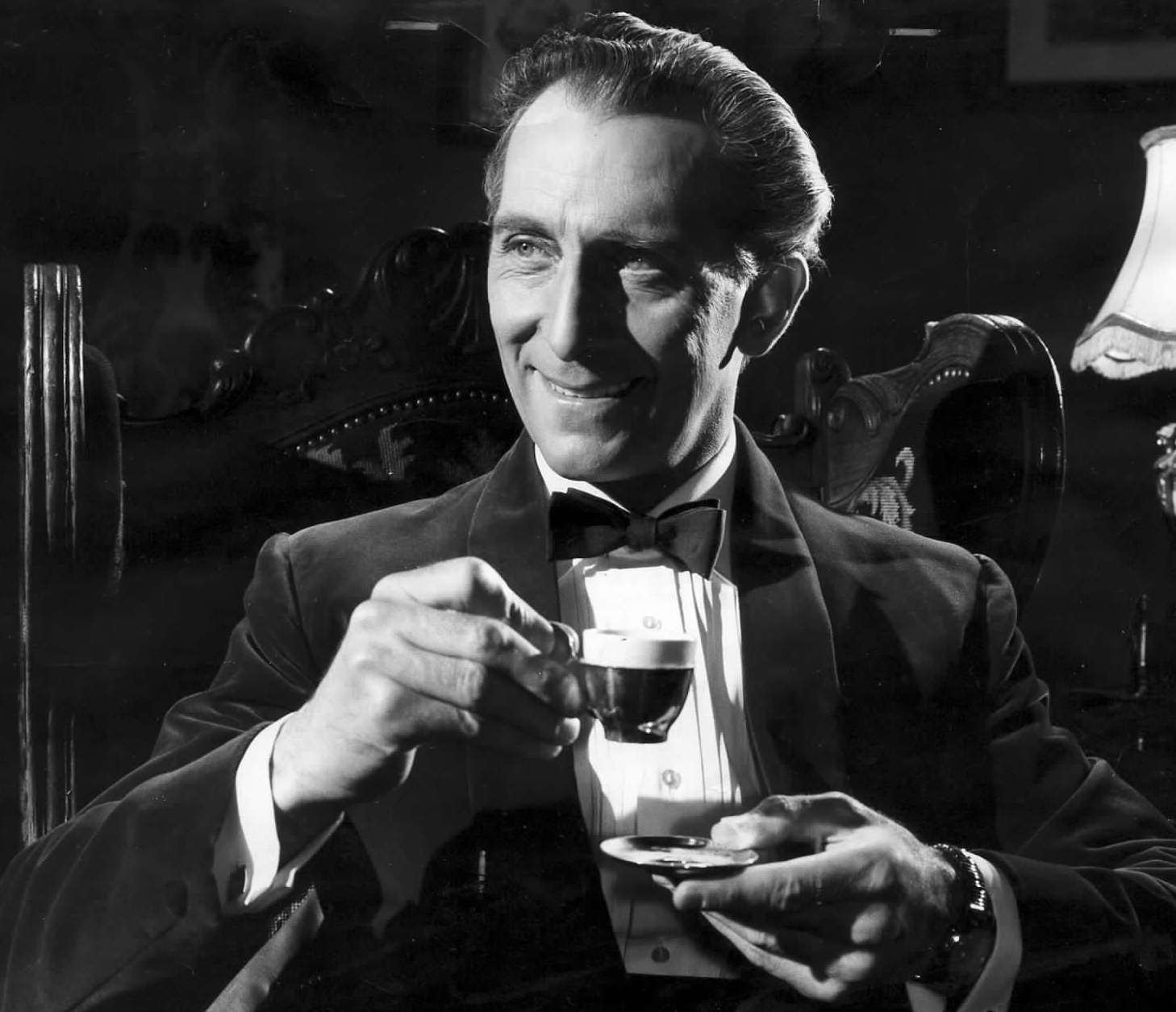 Peter Cushing starred in dozens of Hammer House of Horror films