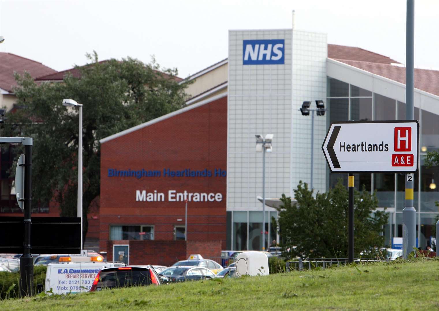 Arlo was treated at Birmingham Heartlands Hospital (David Jones/PA)