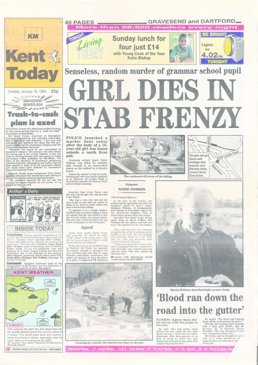 Claire Tiltman Murder 31 Years Since Killing Of Dartford Schoolgirl