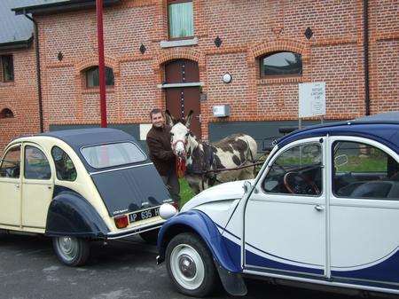 Two horse-power or one donkey-power to tour the arts village of Feron