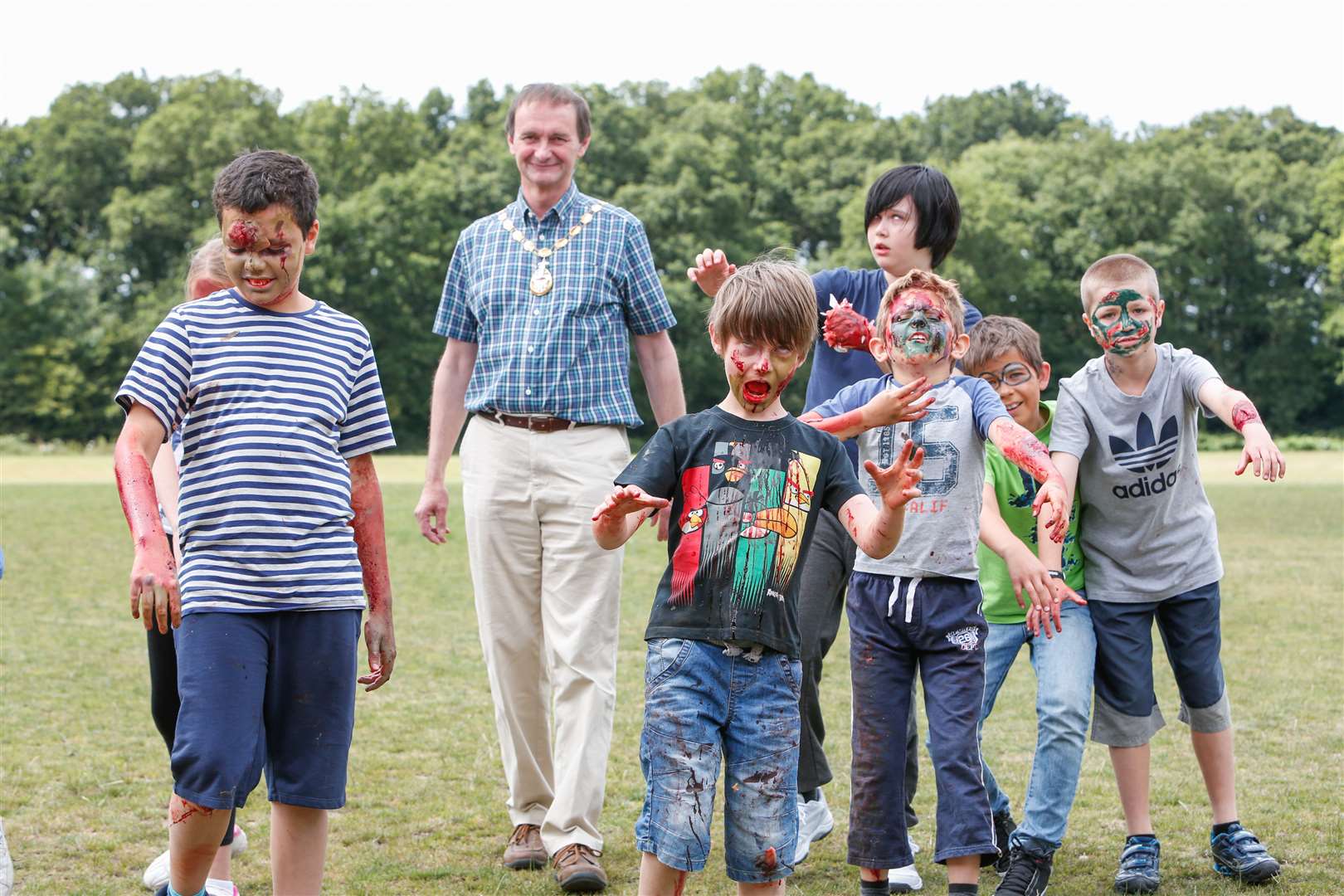 Zombie Children, one of the previous activities on offer at the Activate play scheme Tonbridge and Malling Summer Activate Play Scheme.