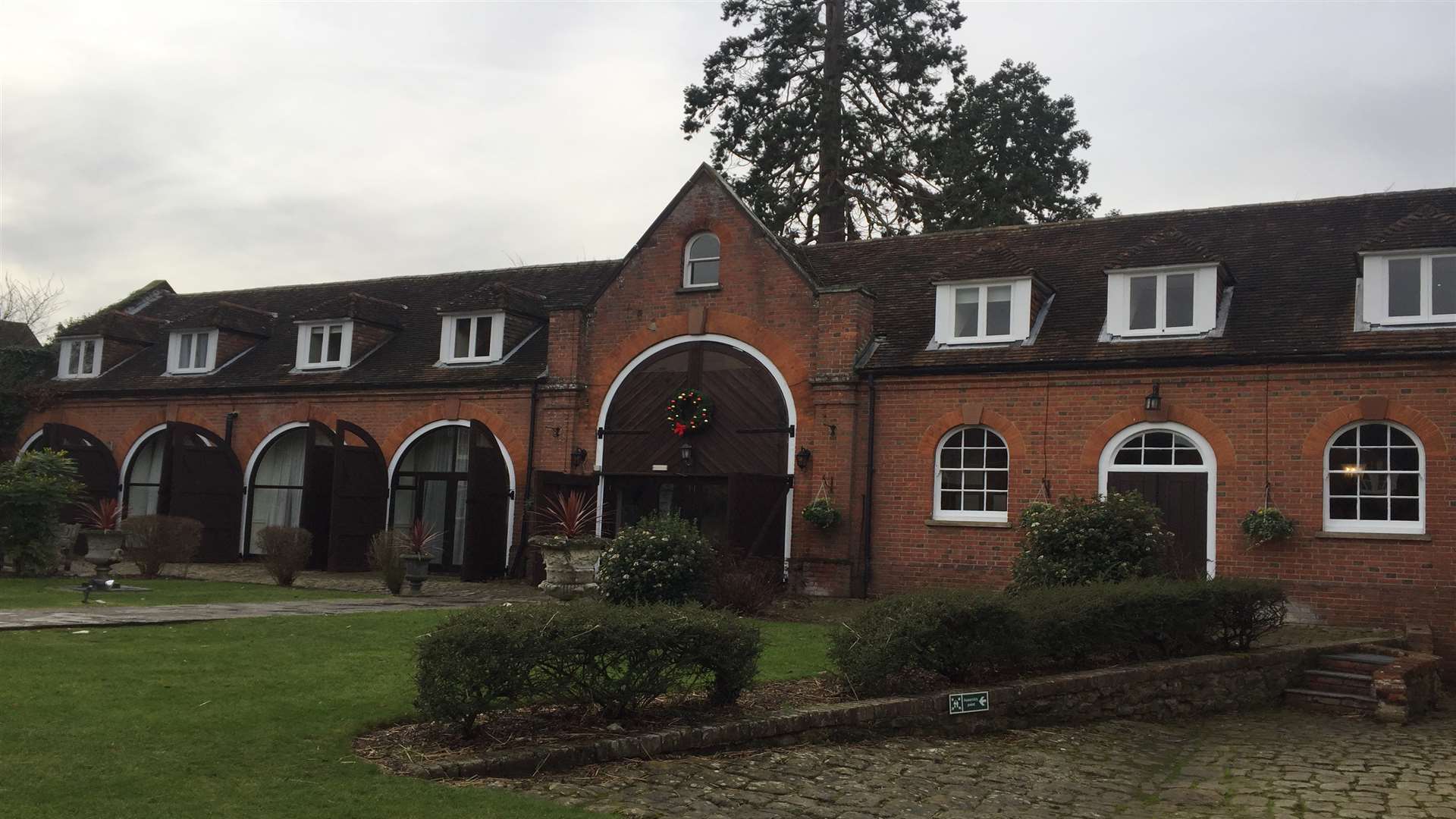 The old stables where the retreat rooms are located. Credit: Molly Mileham-Chappell