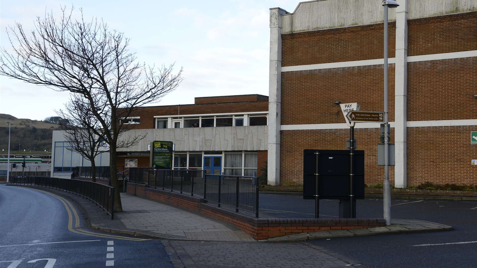 The present Dover Leisure Centre at Townwall Street.