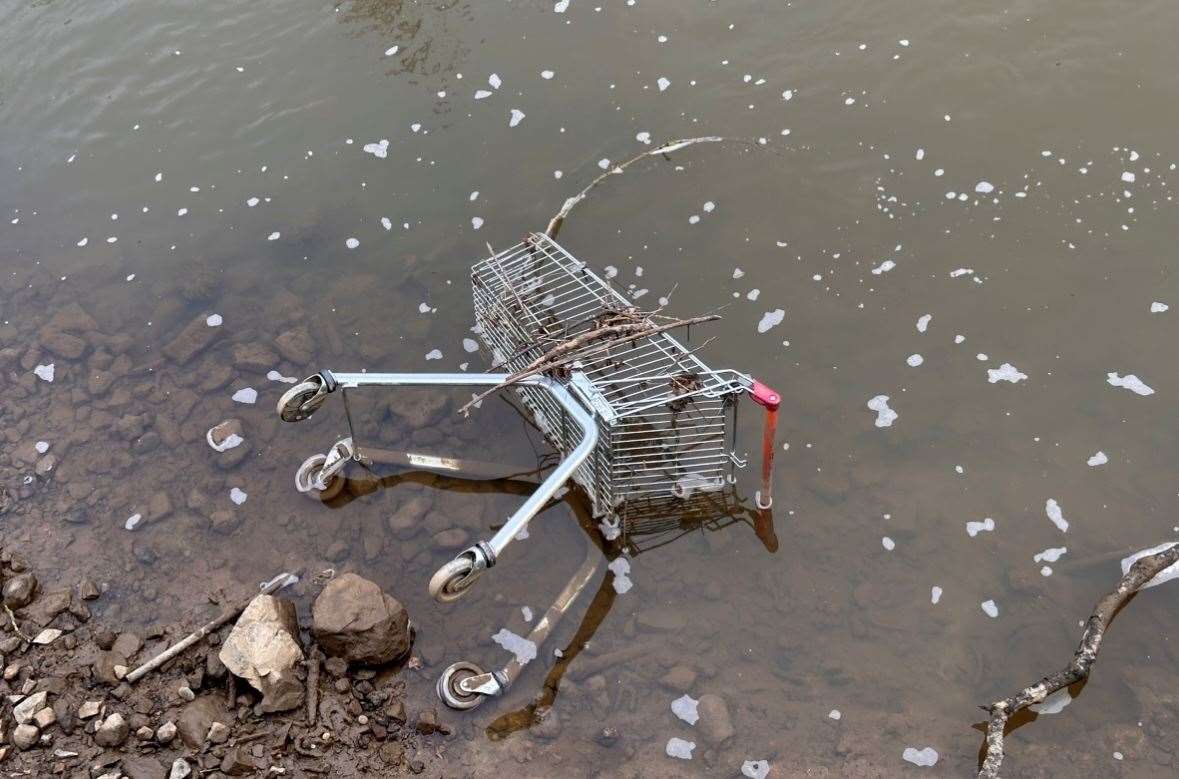 The River Medway has problems with pollution