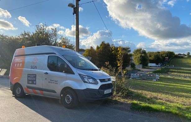 The Yodel depot in Ratling Road has been evacuated following the leak