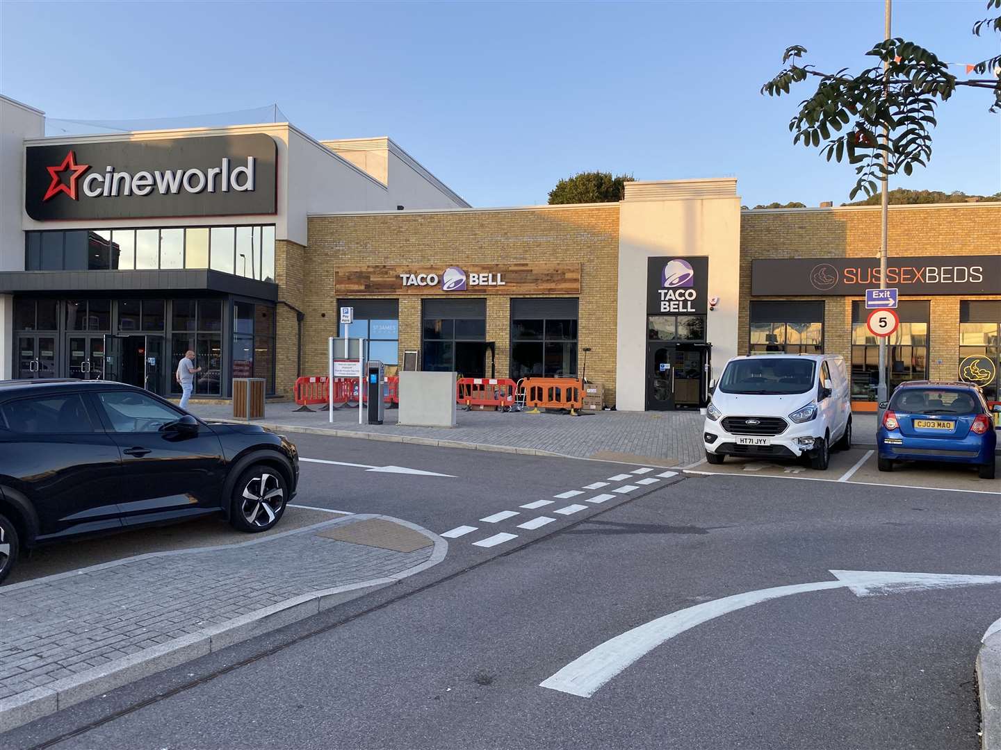 Work started earlier this month on the Dover Taco Bell