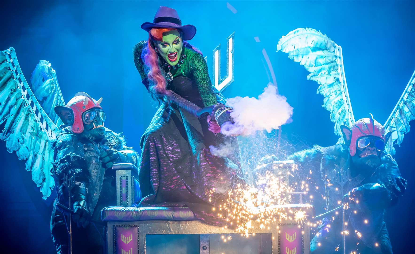 We review the Wizard of Oz, starring The Vivienne and Gary Wilmot