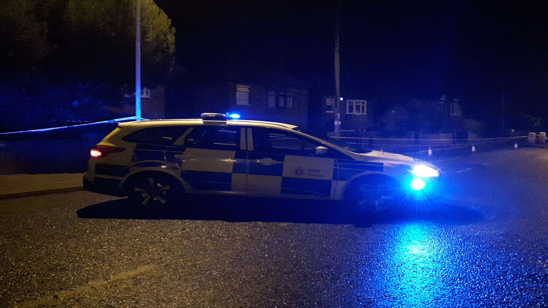 Homes were plunged into darkness when a power cable broke in Minster Road, Minster, Sheppey