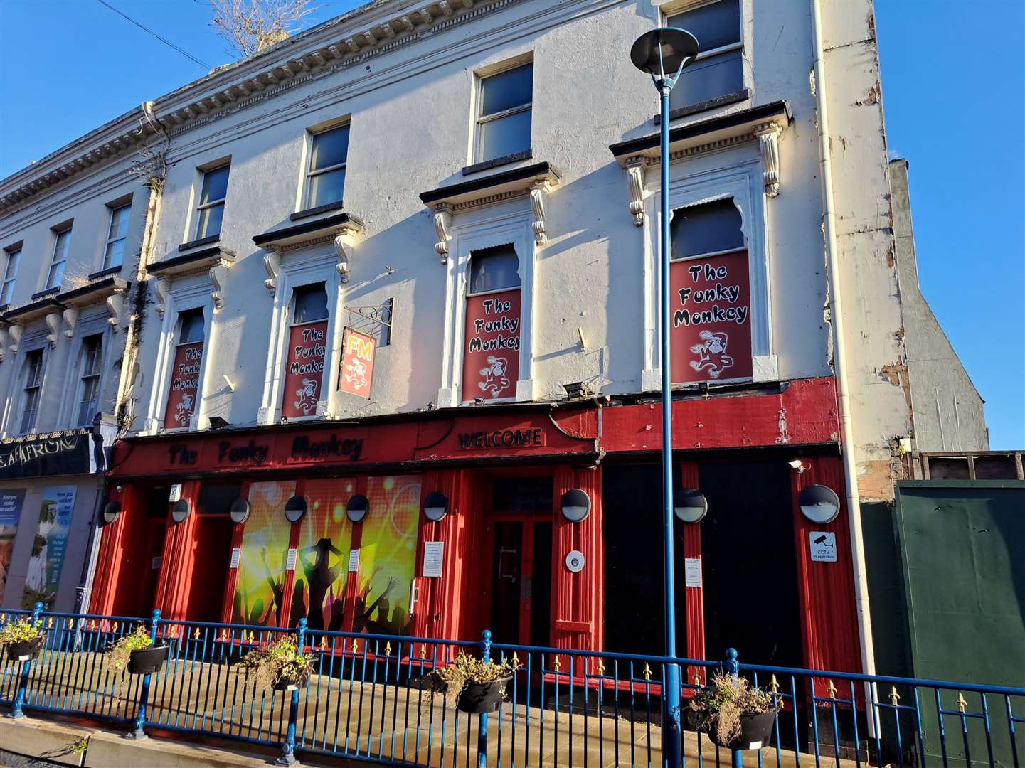 The former Funky Monkey nightclub in Dover