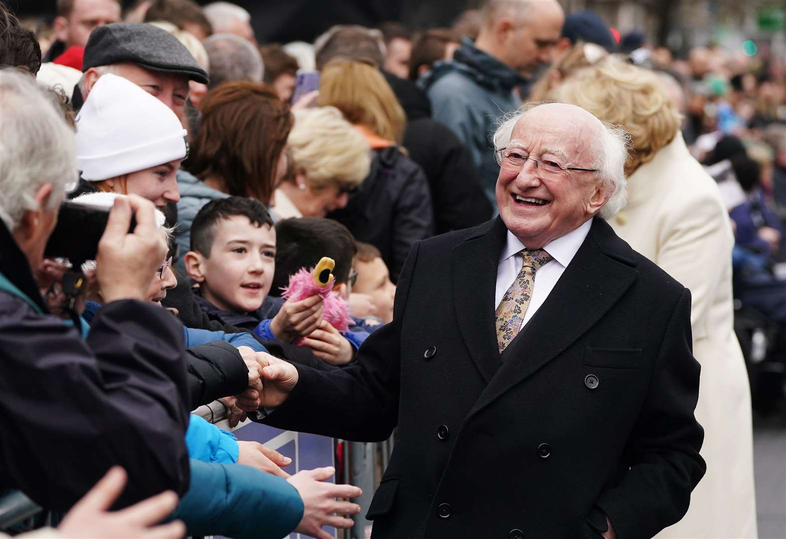 President of Ireland Michael D Higgins (Brian Lawless/PA)