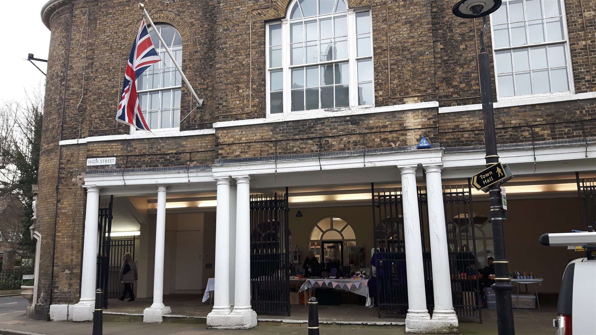 The Friday Market is held in Deal Town Hall's Undercroft