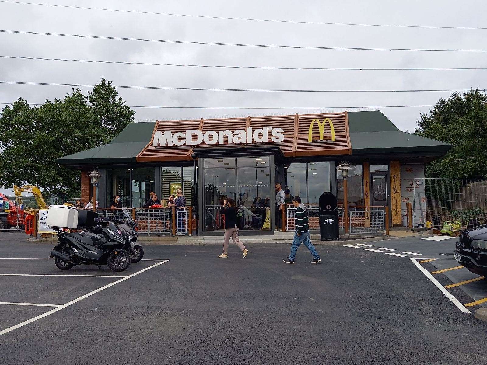 McDonald's in Sturry Road reopened at 11am