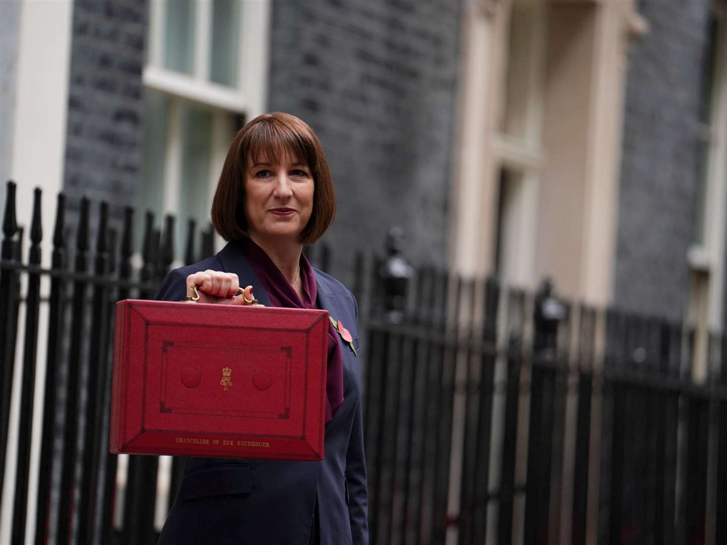 Chancellor Rachel Reeves leaves Downing Street to deliver her Budget