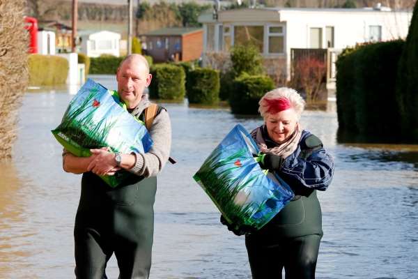 Yalding was one of the worst-hit by the floods. Picture: Matthew Walker