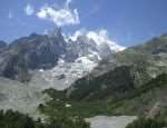 Mont Blanc, which Mark Seal was trying to climb when he fell