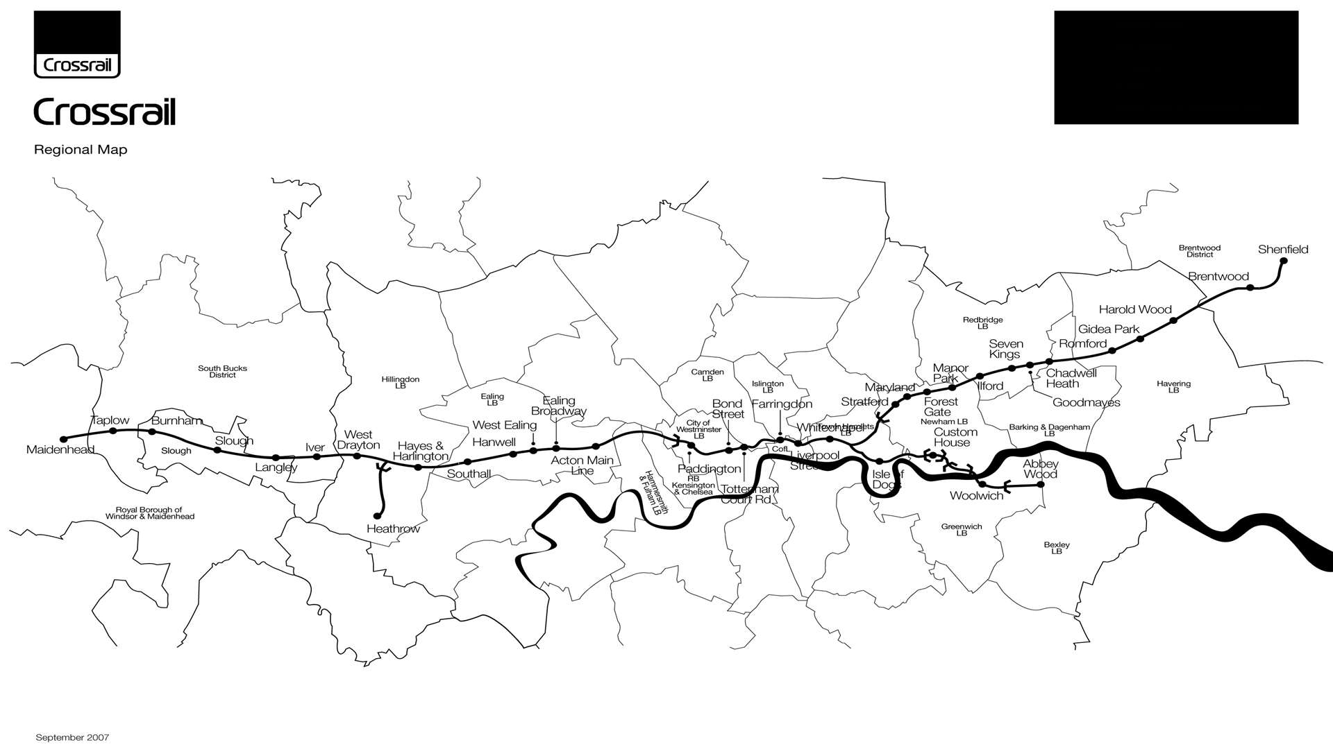 Crossrail is currently only due to reach Abbey Wood