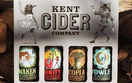 Kent Cider Company is based in Faversham and can be found at lots of local festivals in the summer. Picture: Kent Cider Company