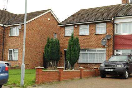 The house in Beaumont Drive where Osezua Osolase lived