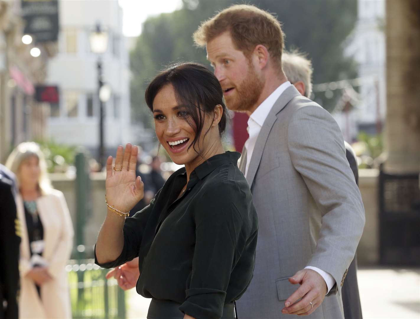 Meghan and Harry (Tim Ireland/PA)