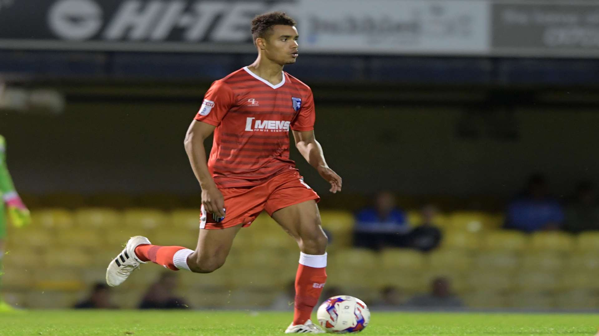 Josh Pask in action for Gillingham at Southend Picture: Barry Goodwin