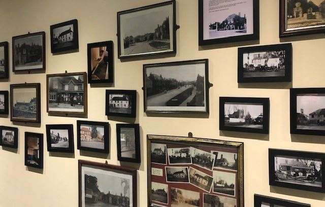 The wall in the corridor leading to the toilets was packed with old photographs and I couldn’t resist stopping off to take a look