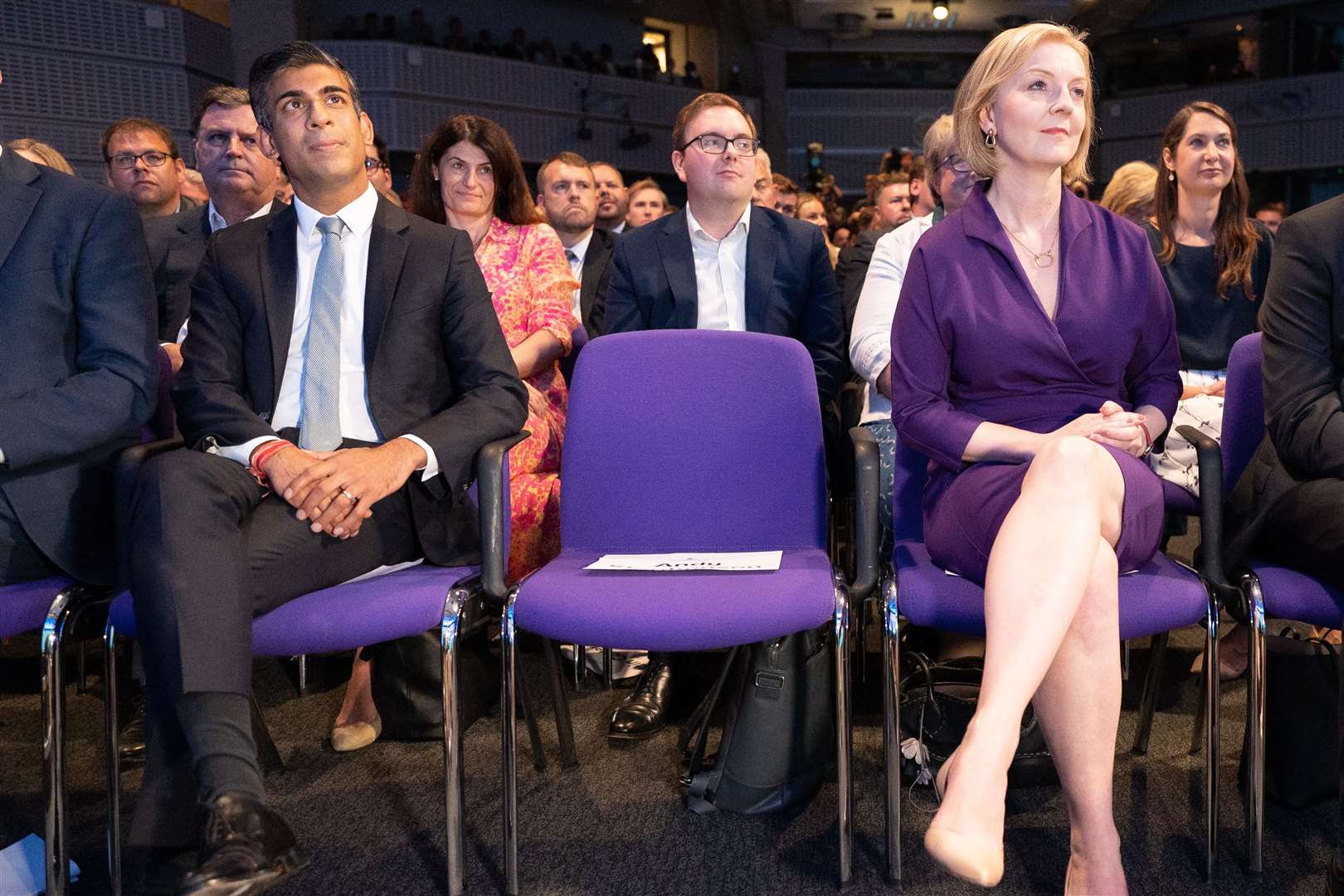 Rishi Sunak has been urged to block Liz Truss’s resignation honours nominations (Stefan Rousseau/PA)