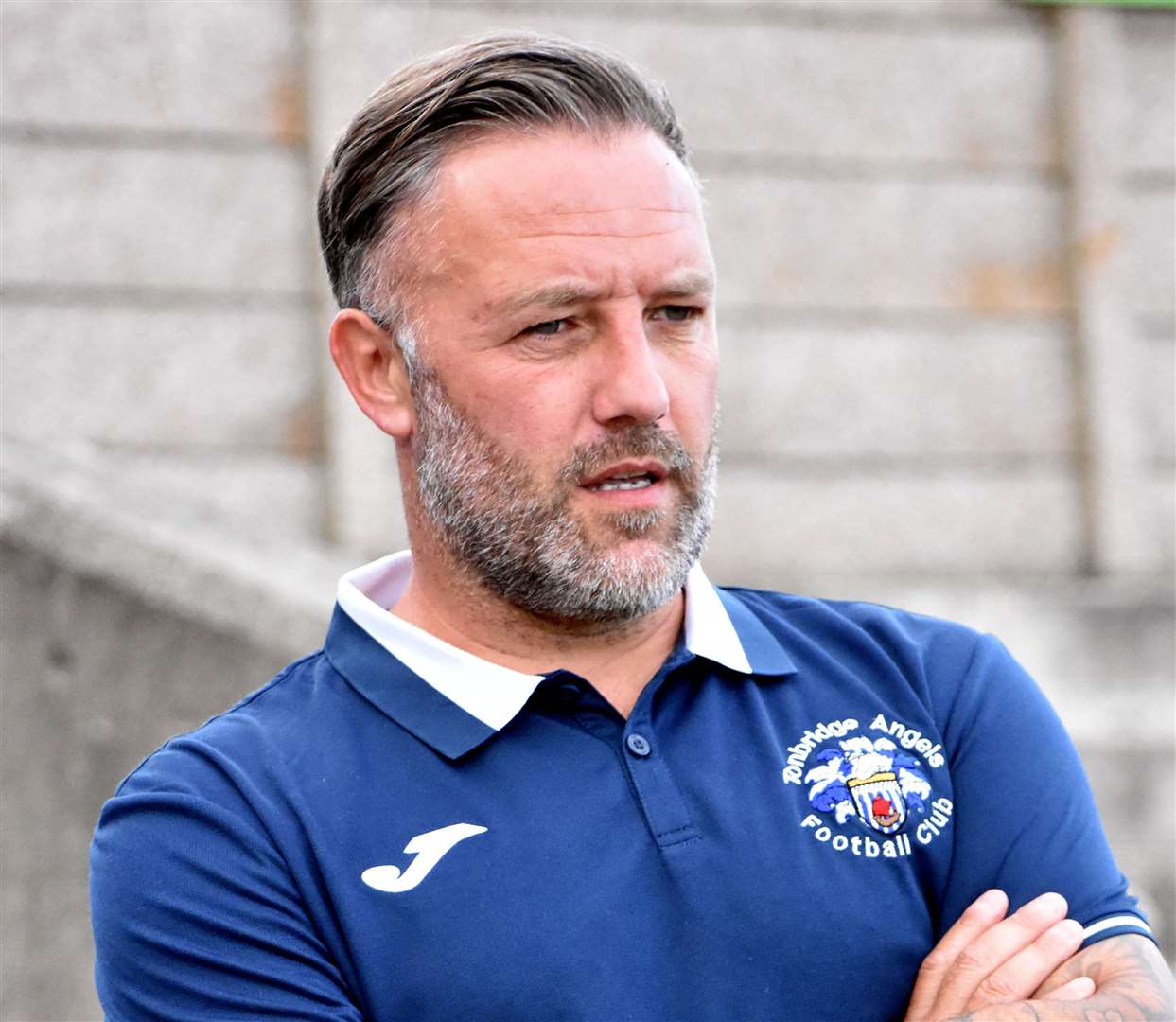 Tonbridge Angels manager Jay Saunders. Picture: Randolph File