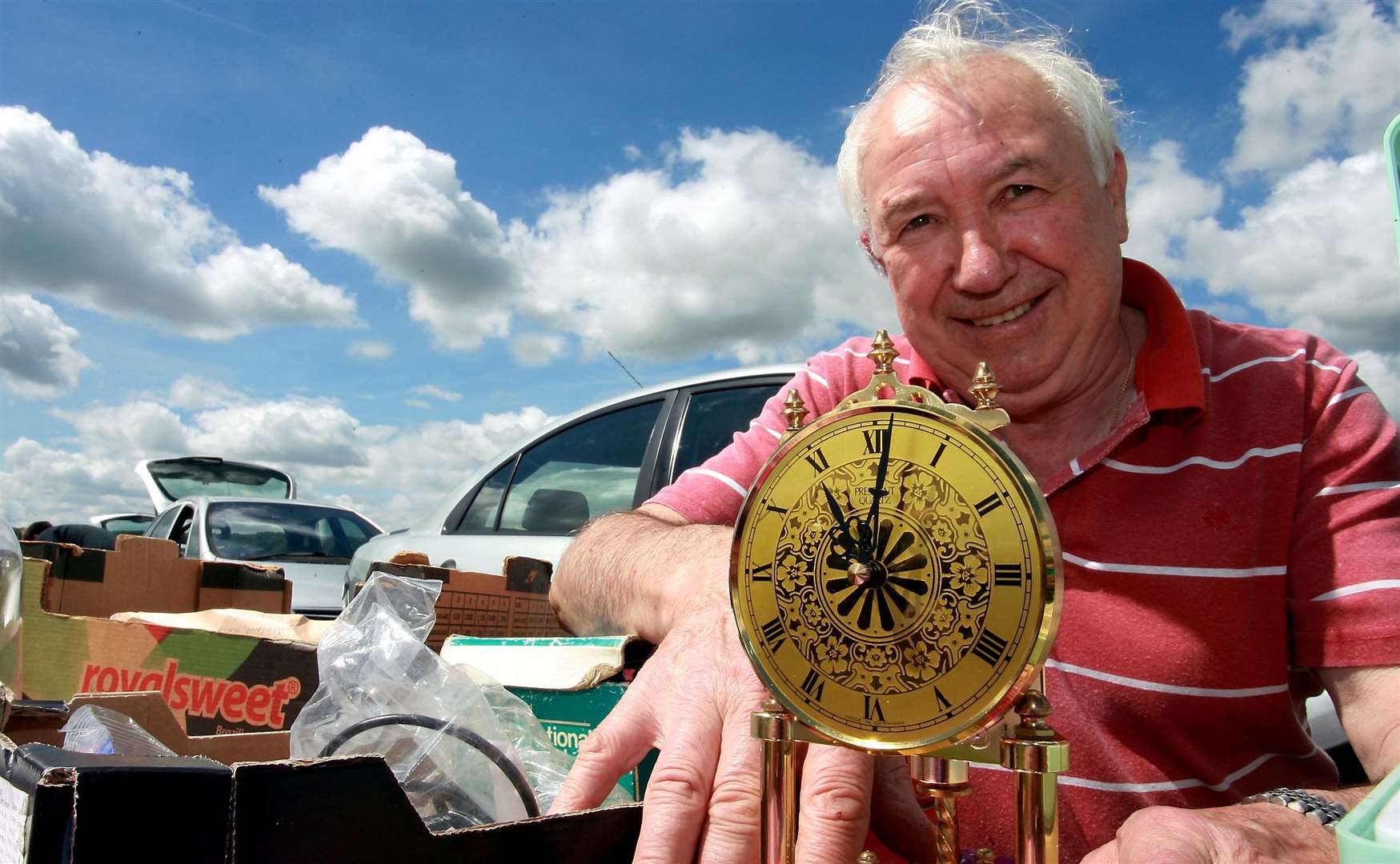 The Lazybones boot fair is held at Broomfield Farm in Gillingham. Pictured Banilio Rodriguez at a previous fair Picture: Phil Lee