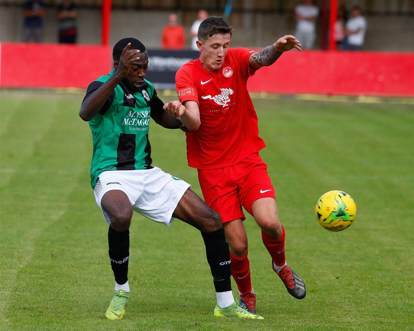 Hythe Town should be back on the training ground this week Picture: Barry Goodwin