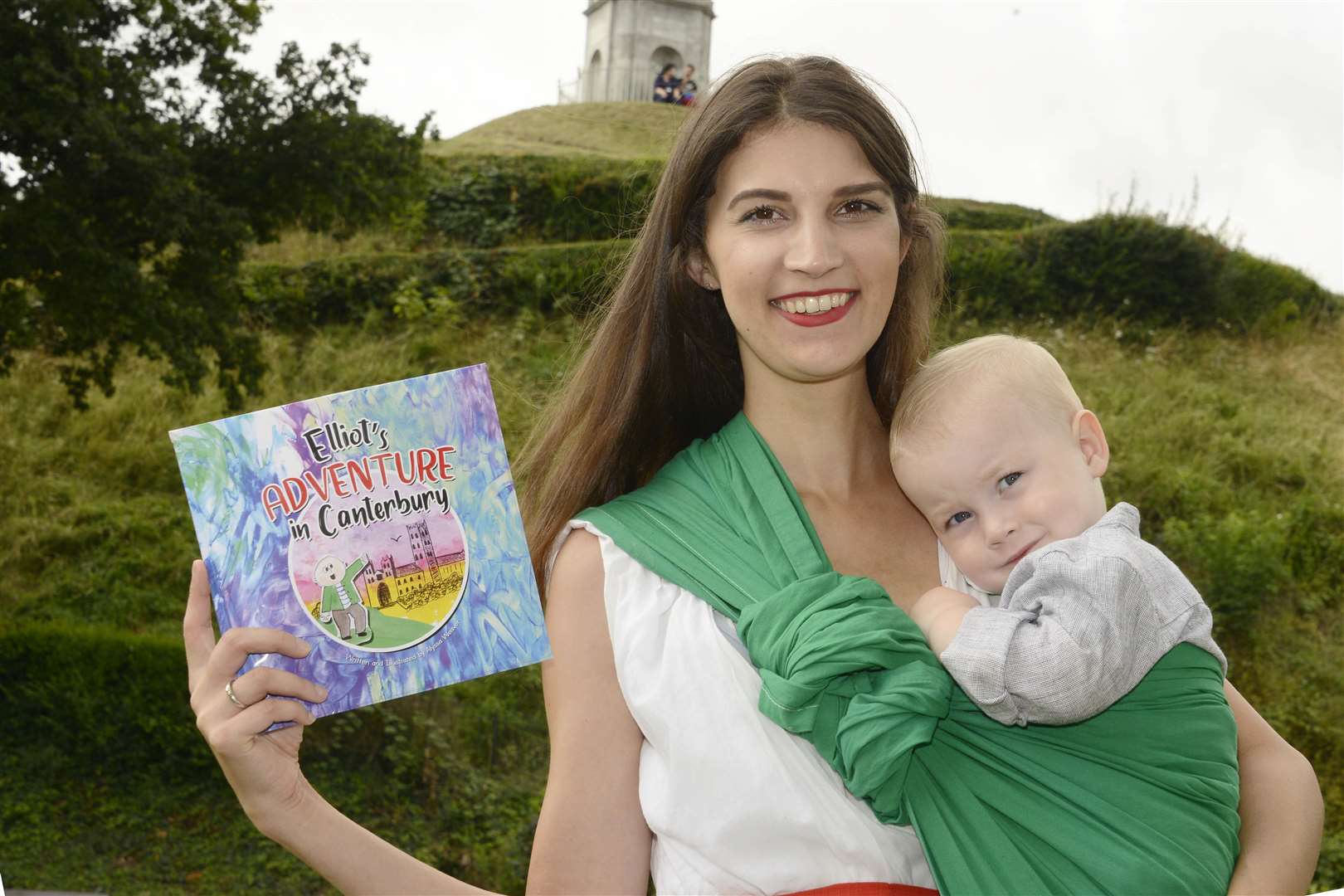 Alyssa Weaver’s son 18-month-old Elliott is her book’s protagonist