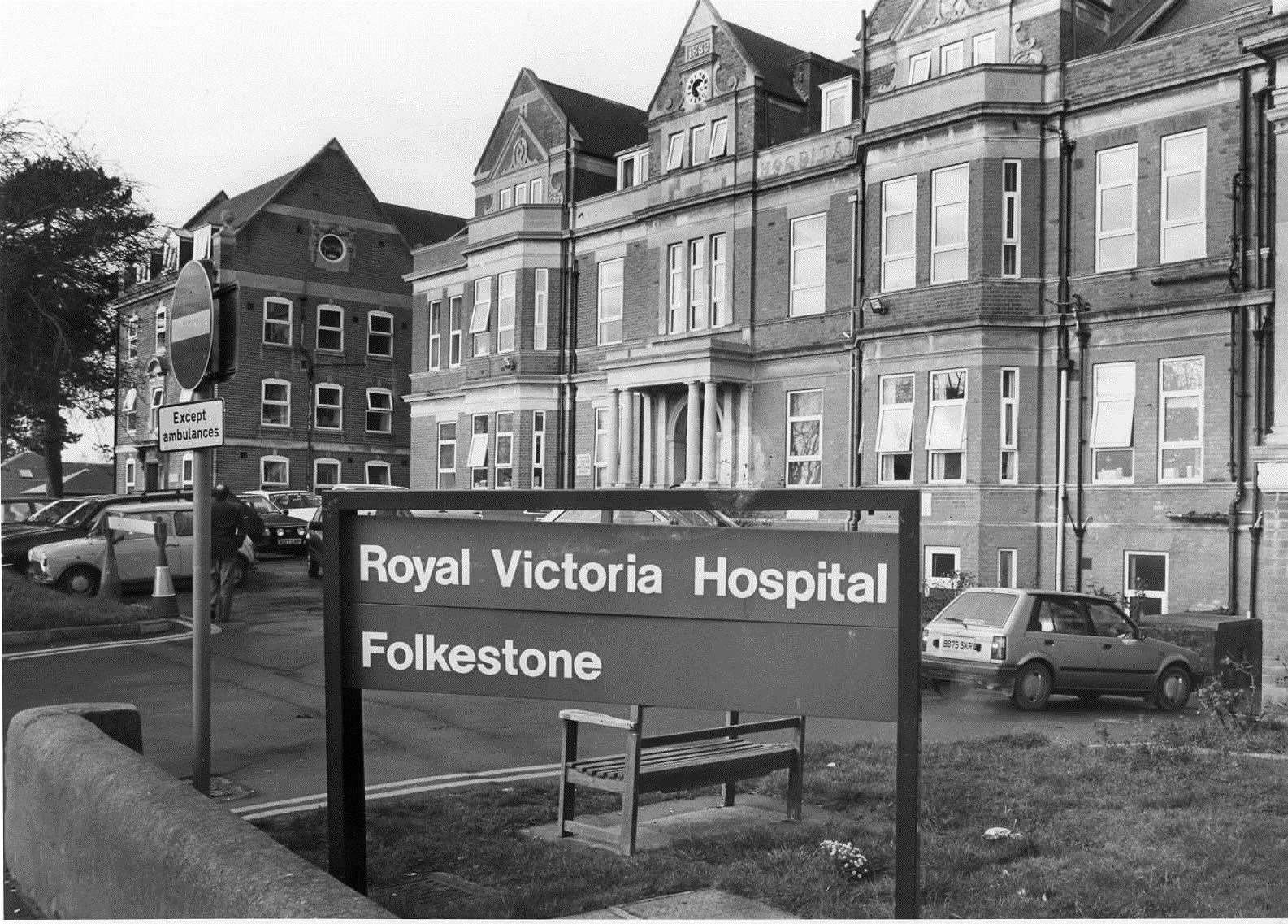 Royal Victoria Hospital pictured in 1990