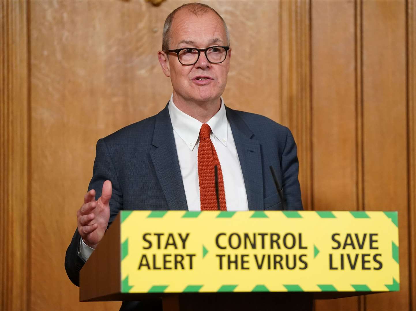 Chief scientific adviser, Sir Patrick Vallance (Pippa Fowles/10 Downing Street/Crown Copyright)