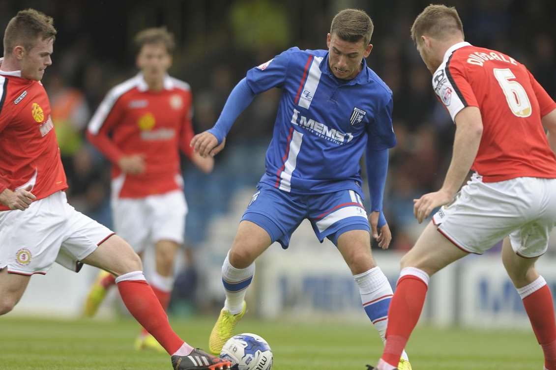 Gillingham striker Cody McDonald Picture: Barry Goodwin