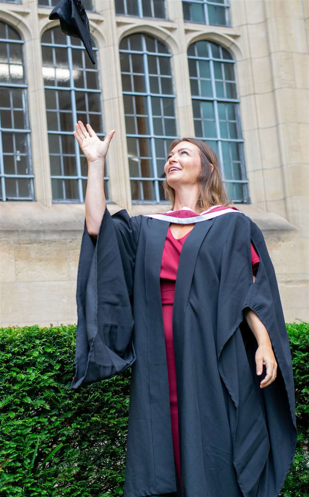 Becs Bradford left school at 15 with no qualifications, but never lost her zeal to help others (University of Bristol/PA)