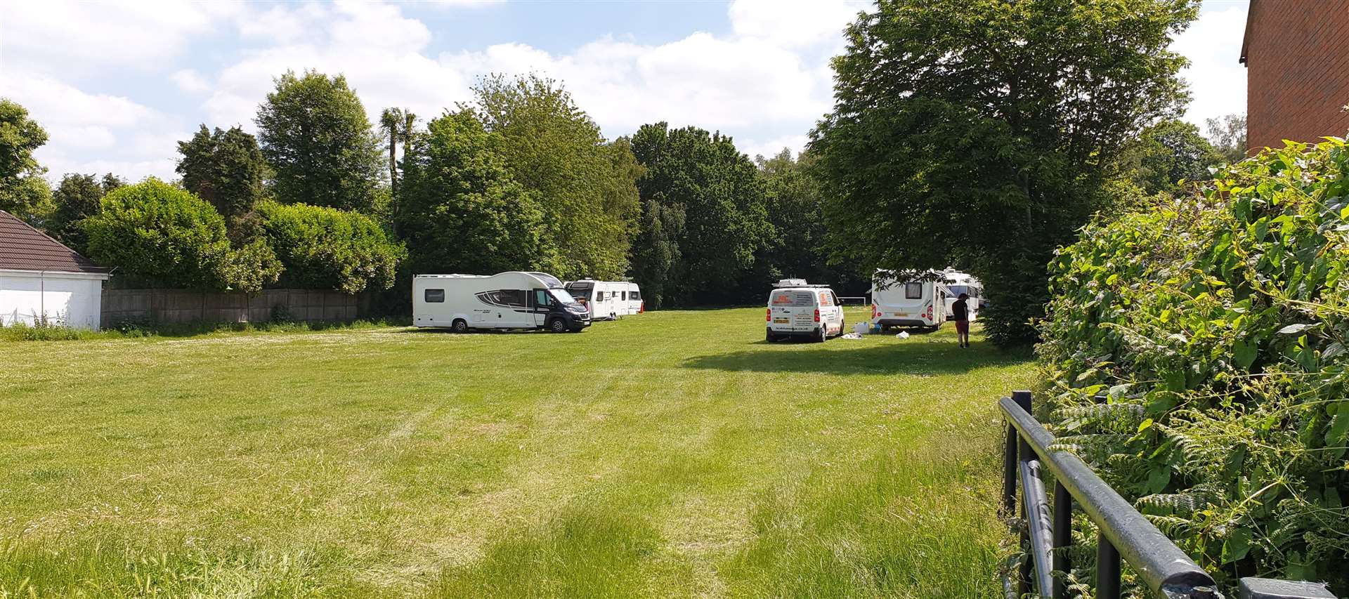 The site at Chestnut Avenue, Walderslade