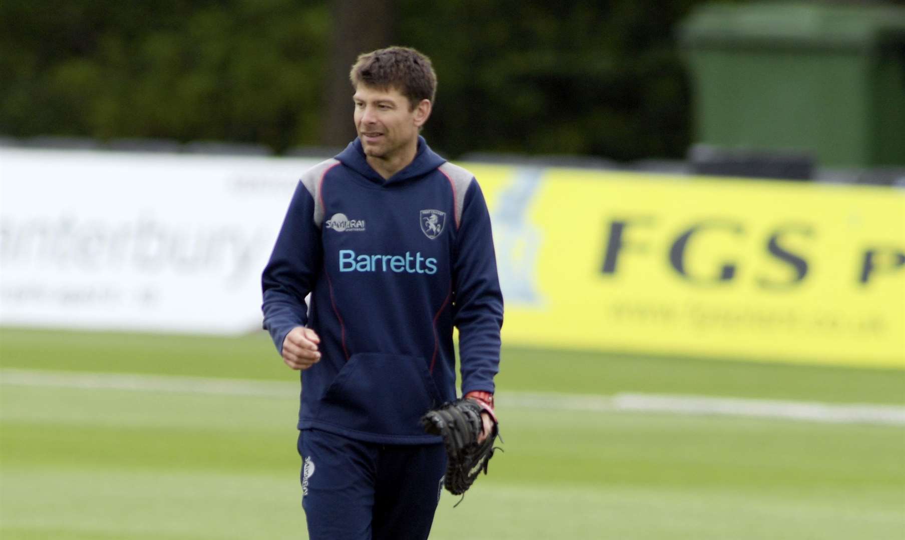 Kent bowling coach Simon Cook. Picture: Barry Goodwin