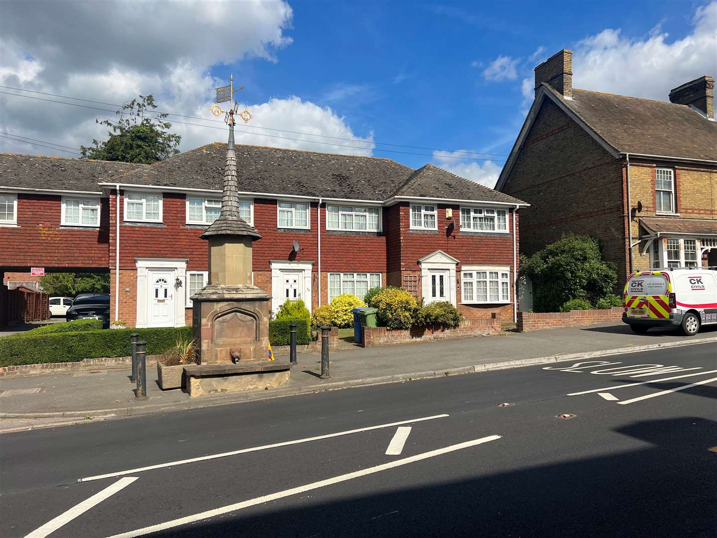 The A2 London Road in Teynham. Picture: Megan Carr