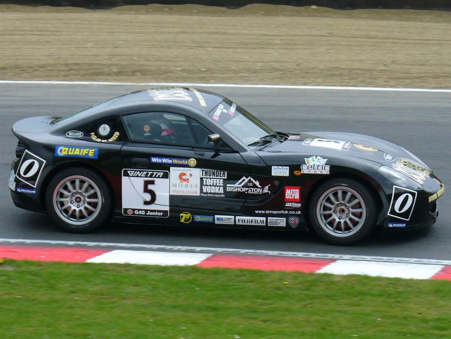 Hill, pictured here in 2010, started his circuit racing career in Ginetta Juniors with Derbyshire-based Tollbar Racing. Picture: Vic Wright