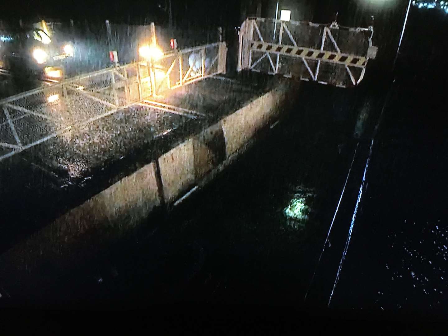 A dramatic scene from the ITV three-part drama Too Close filmed on Sheppey's Kingsferry Bridge. Picture: ITV