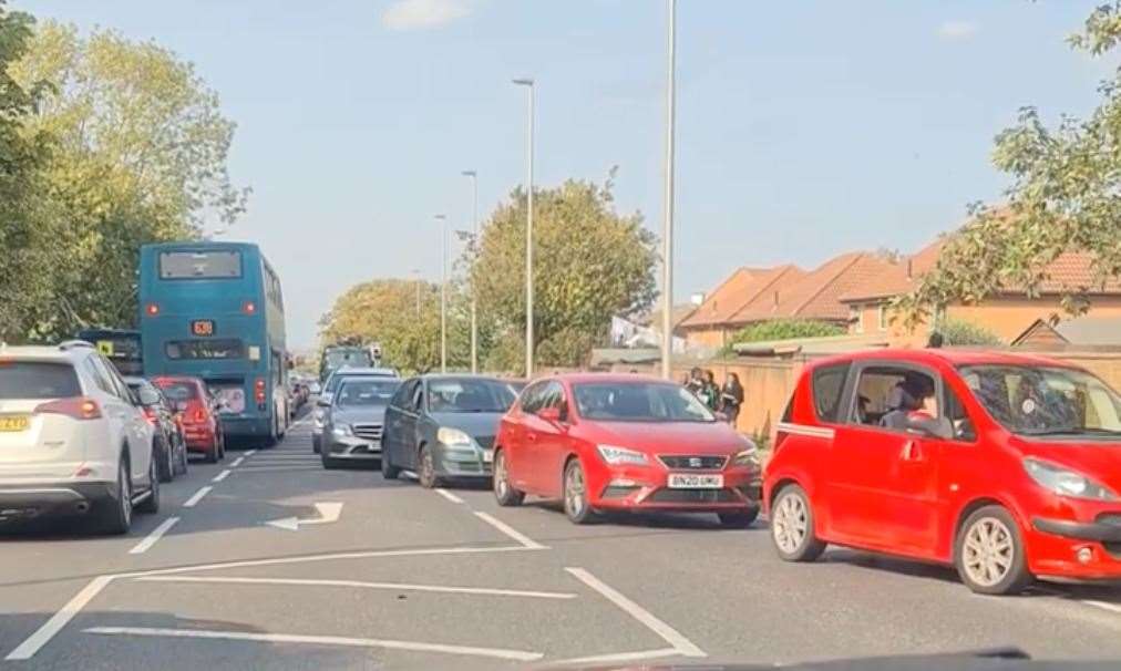 The congestion usually lasts up to an hour. Picture: Simon Best