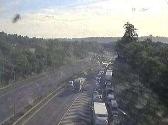 Queues on the M25