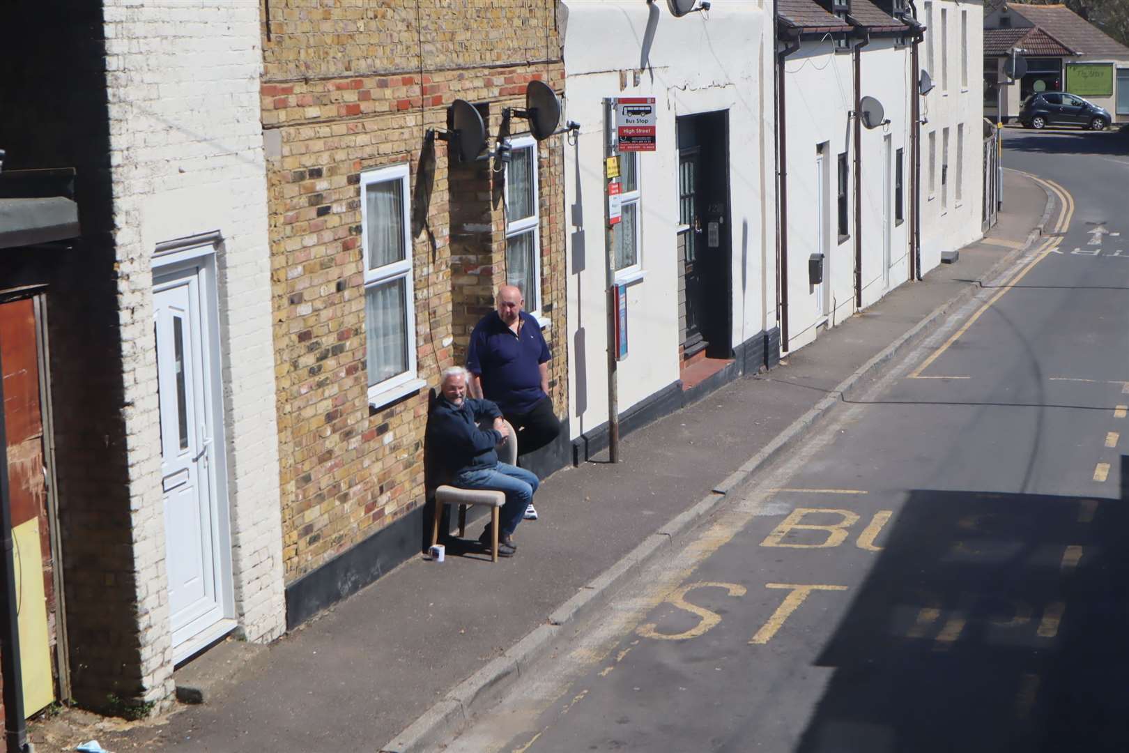 Great sights from the top of a 360 bus in Minster village High Street