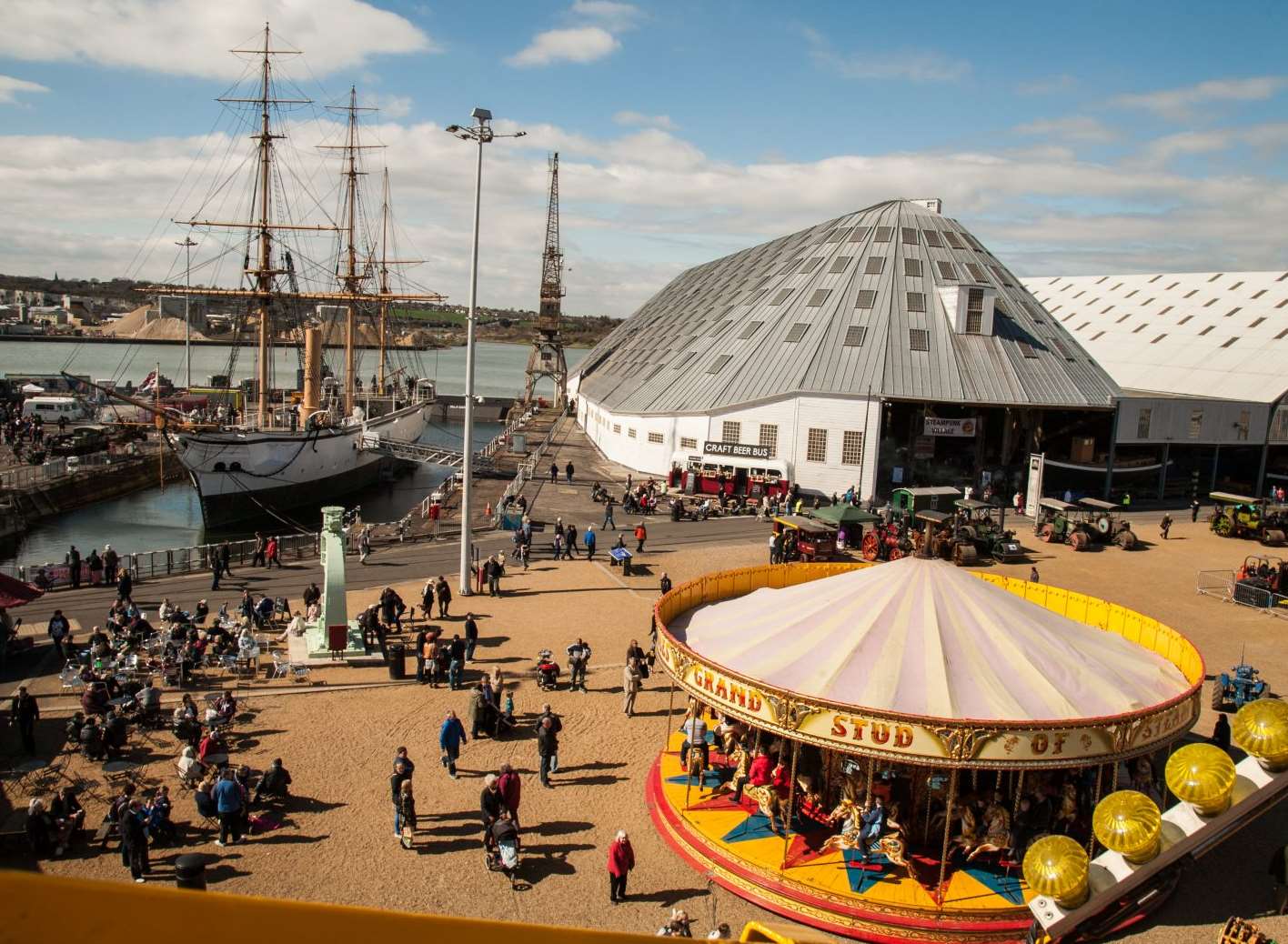 Easter family fun at Historic Dockyard Chatham Festival of Steam and