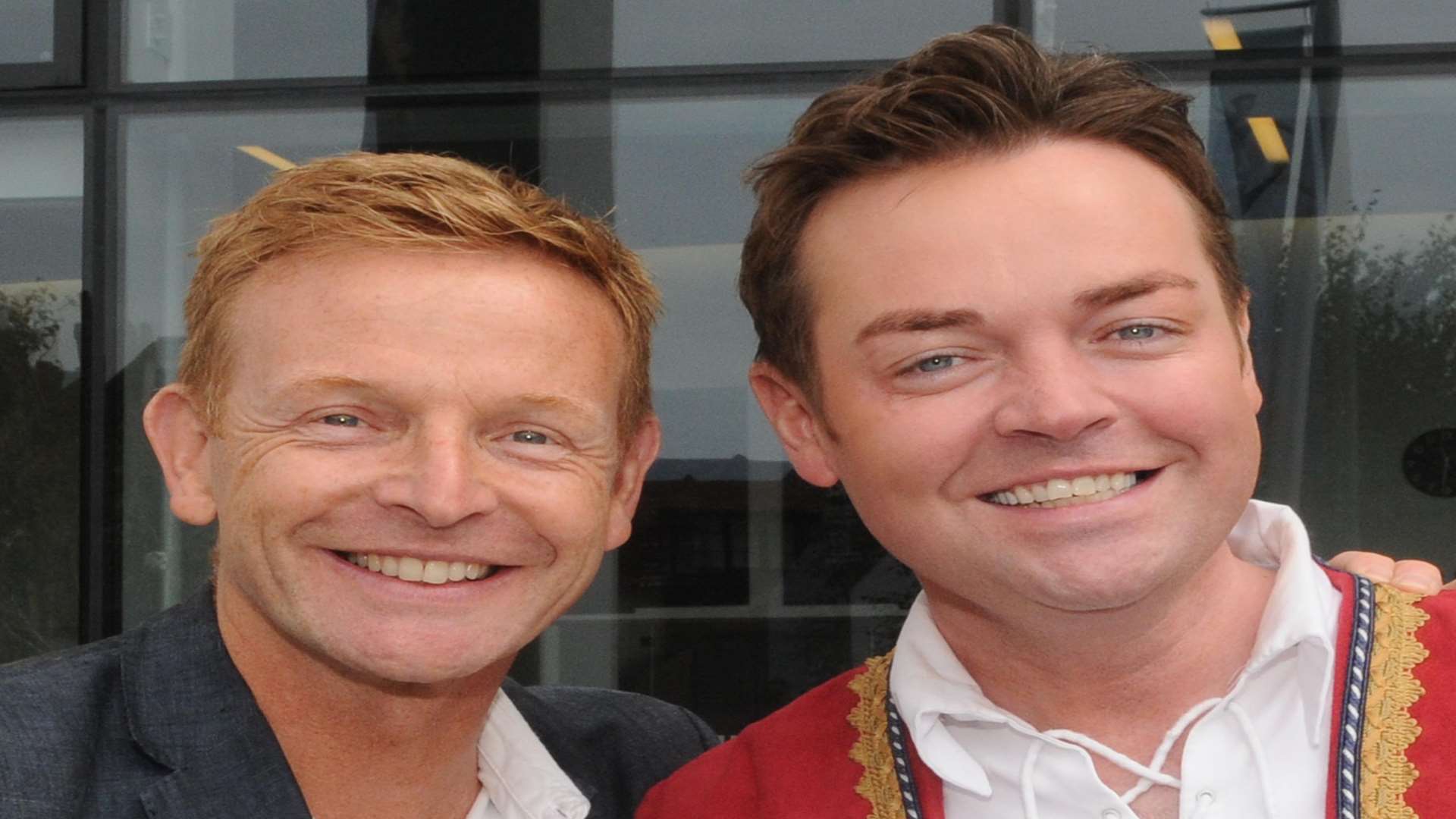 Paul Hendy with Stephen Mulhern