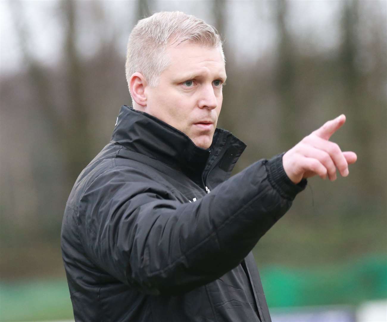 Sittingbourne manager Chris Lynch Picture: John Westhrop