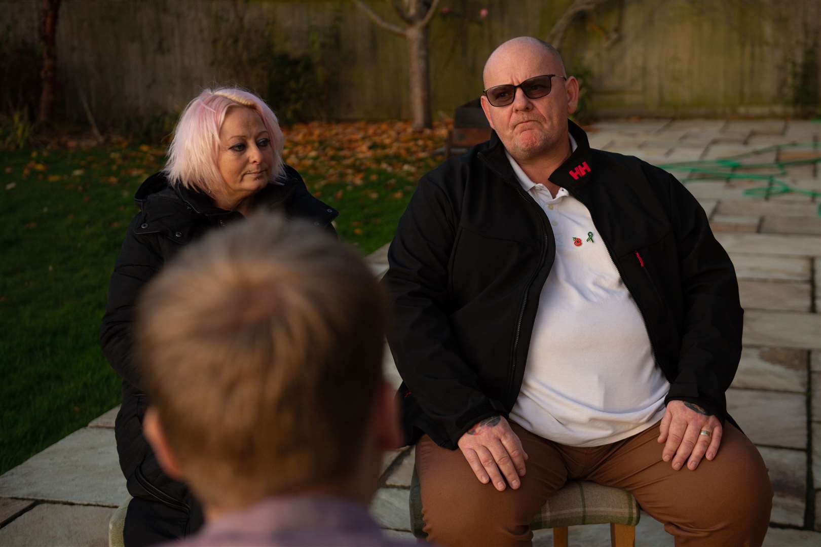 The parents of Harry Dunn Charlotte Charles and Tim Dunn (Jacob King/PA)