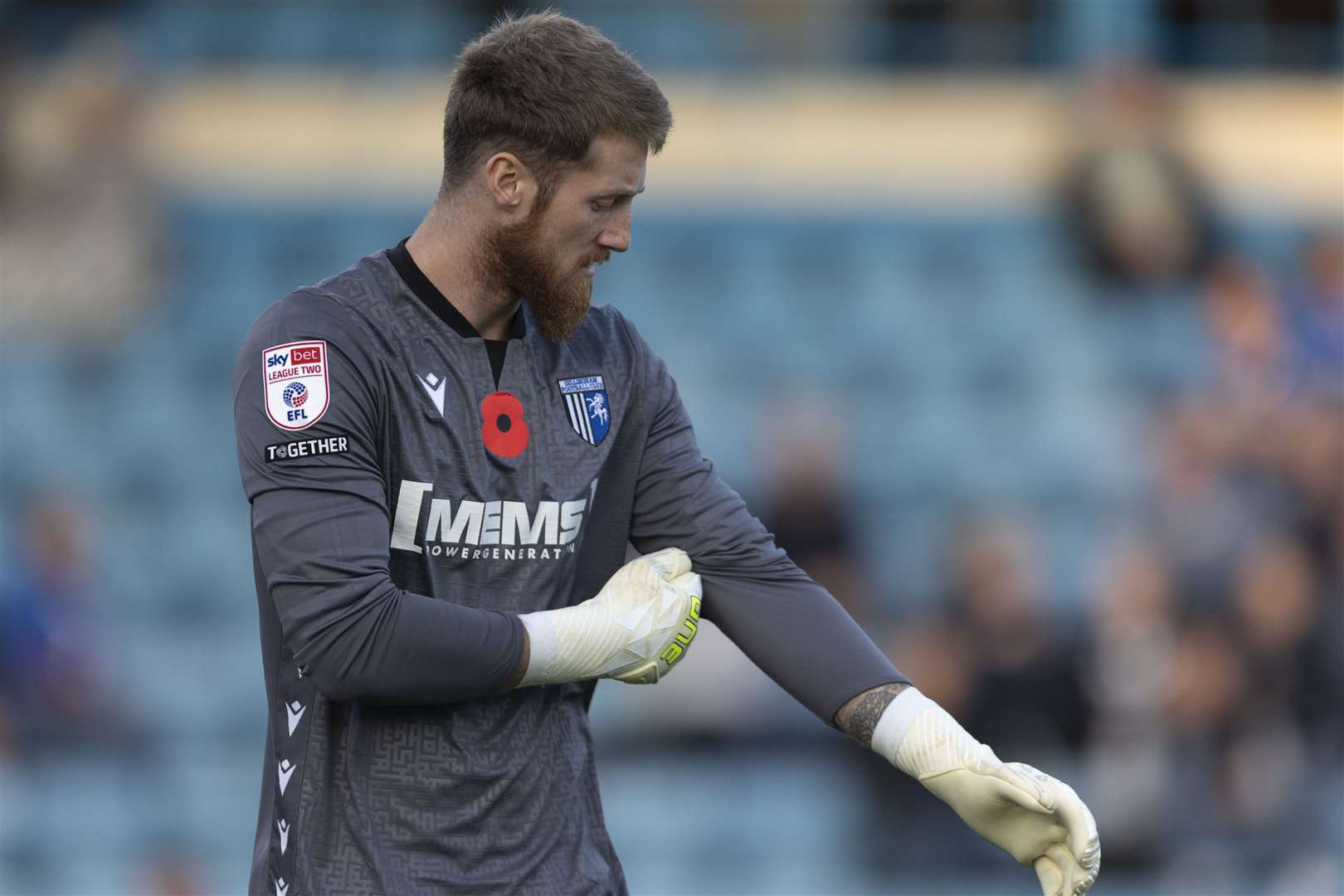 Jake Turner took over in goal last week against Northampton after Glenn Morris' injury. Picture: KPI