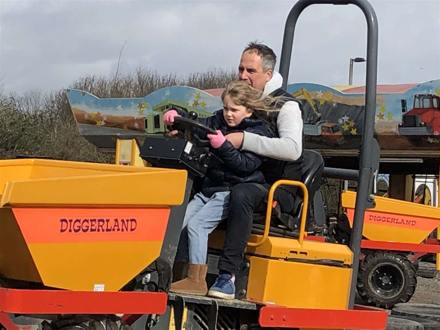 Lexi Hope at Diggerland, 2019