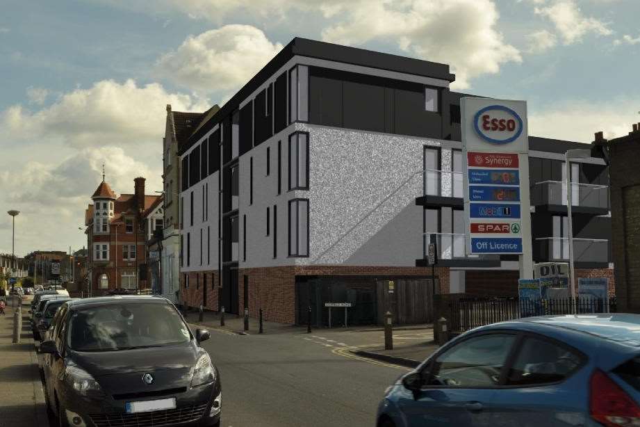 Herne Bay D&J Tyres flats plan revealed in King’s Road